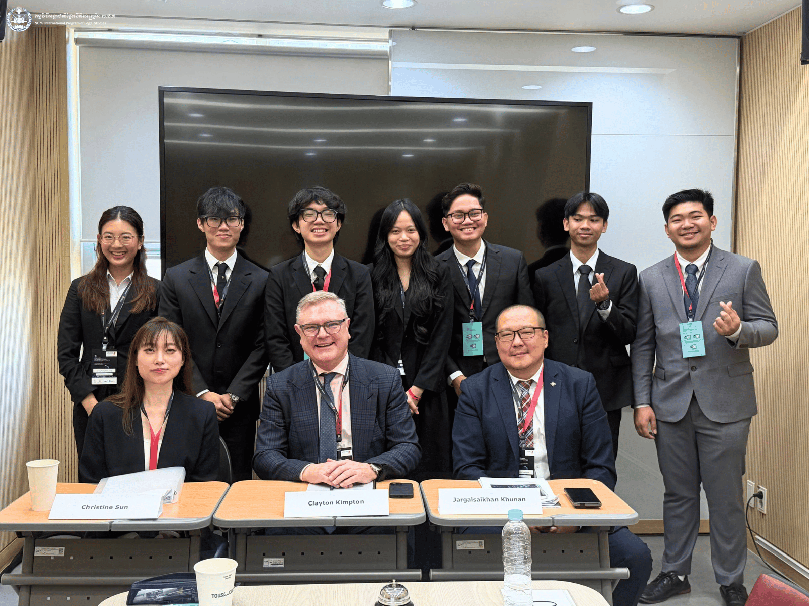 NUM iLAW Expresses Gratitude to H.E. HUN Many Deputy Prime Minister and Minister of the Ministry of Civil Service for Supporting the LAWASIA Moot Team - Image 3